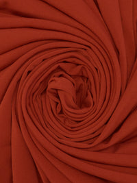 Rust Red Polyester/Lycra ITY Knit 58W