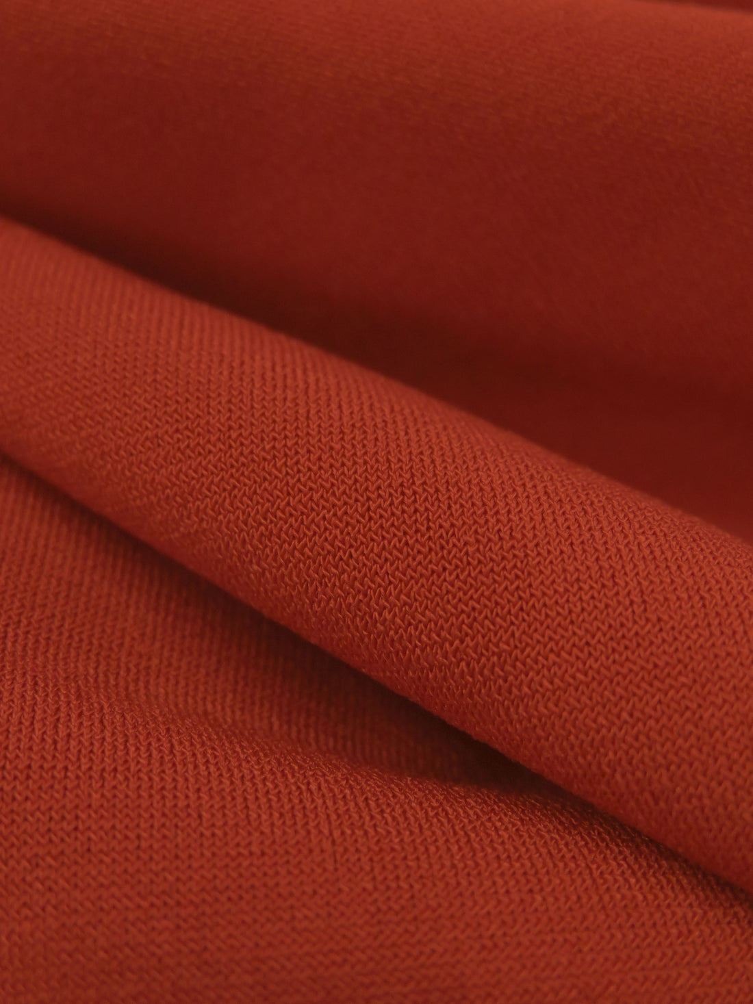 Rust Red Polyester/Lycra ITY Knit 58W
