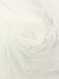 Ivory 100% Nylon Fine Tulle Netting 64W