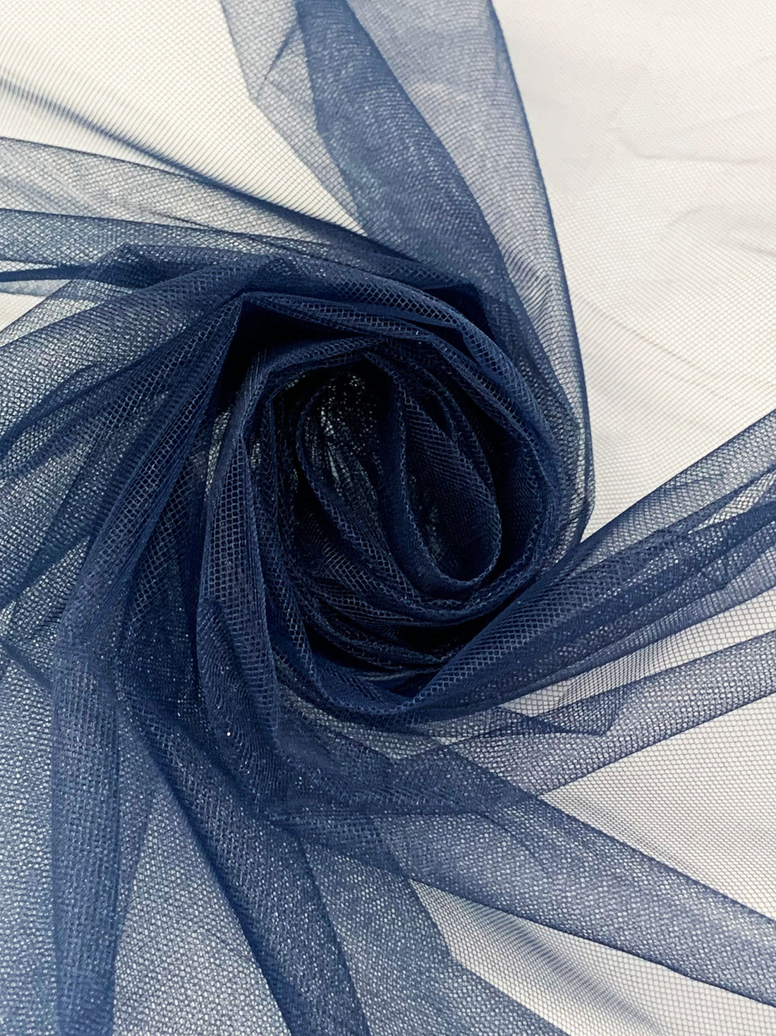 Navy 100% Nylon Tulle Netting 62W