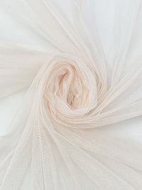 Soft Almond 100% Nylon Soft Bobbinette Netting 62W