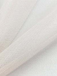 Soft Almond 100% Nylon Soft Bobbinette Netting 62W