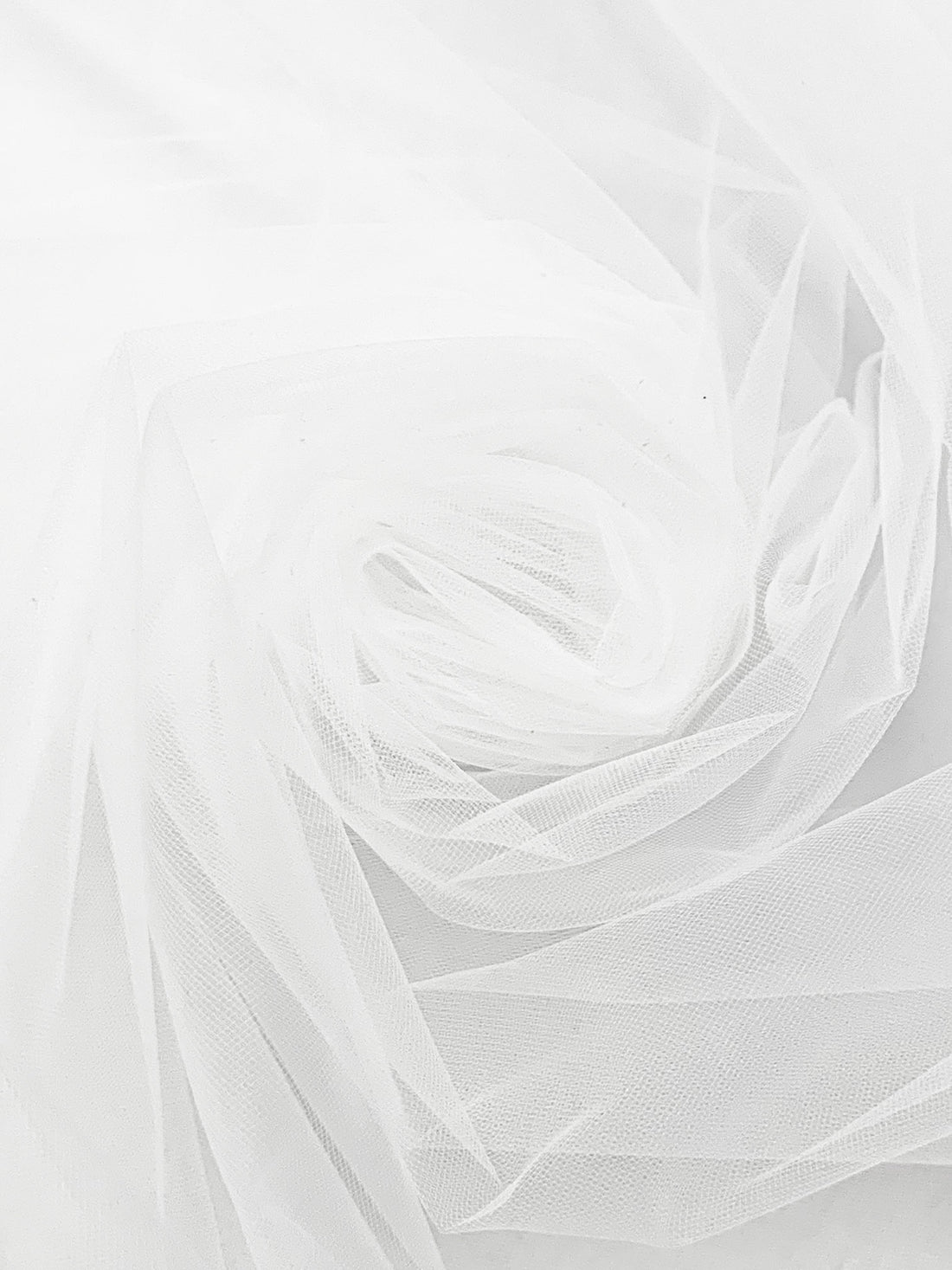 White 100% Nylon Crinoline Netting 68W