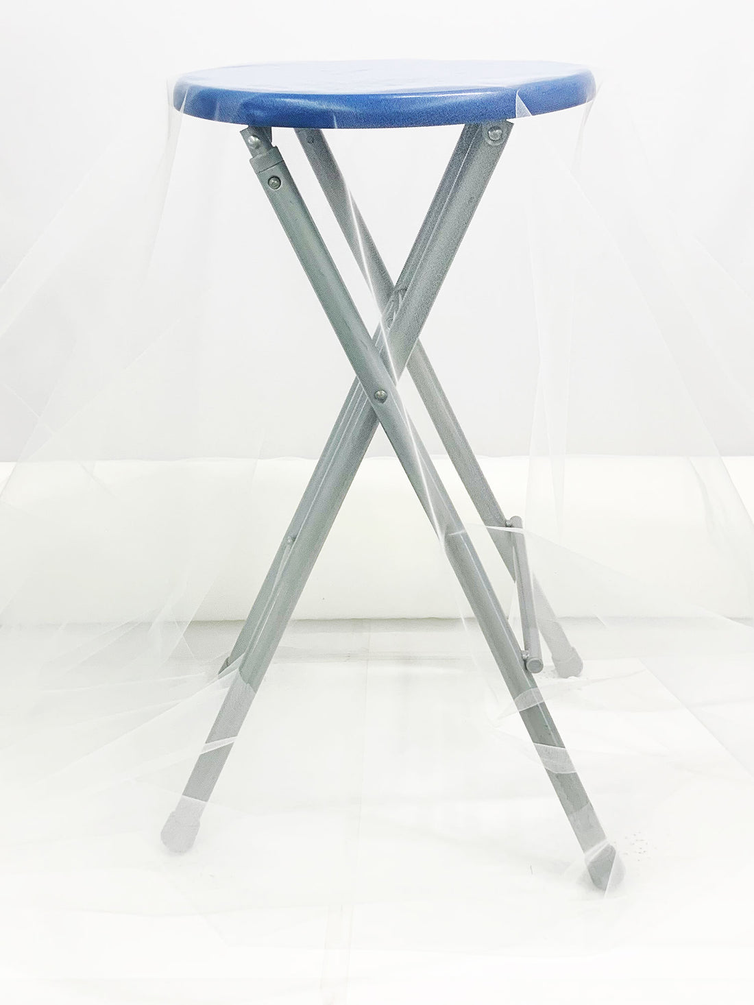 White 100% Nylon Crinoline Netting 68W