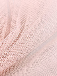 Champagne Pink 100% Nylon Soft Bobbinette Netting 56W