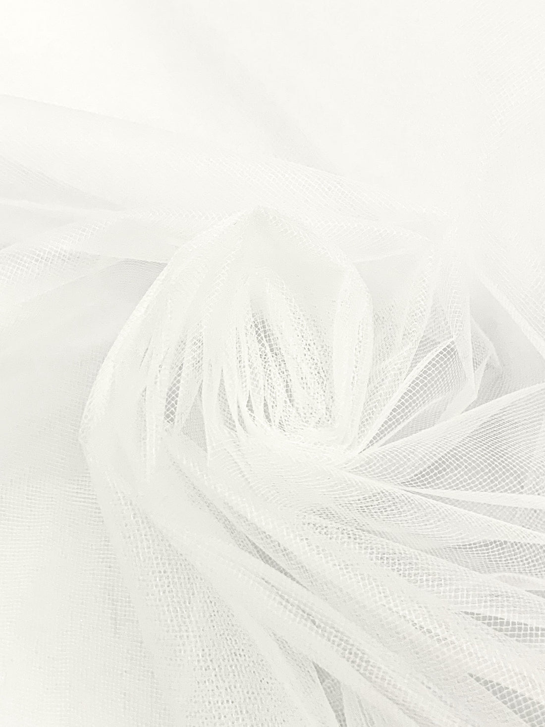 Eggshell White 100% Nylon Crinoline Netting 54W