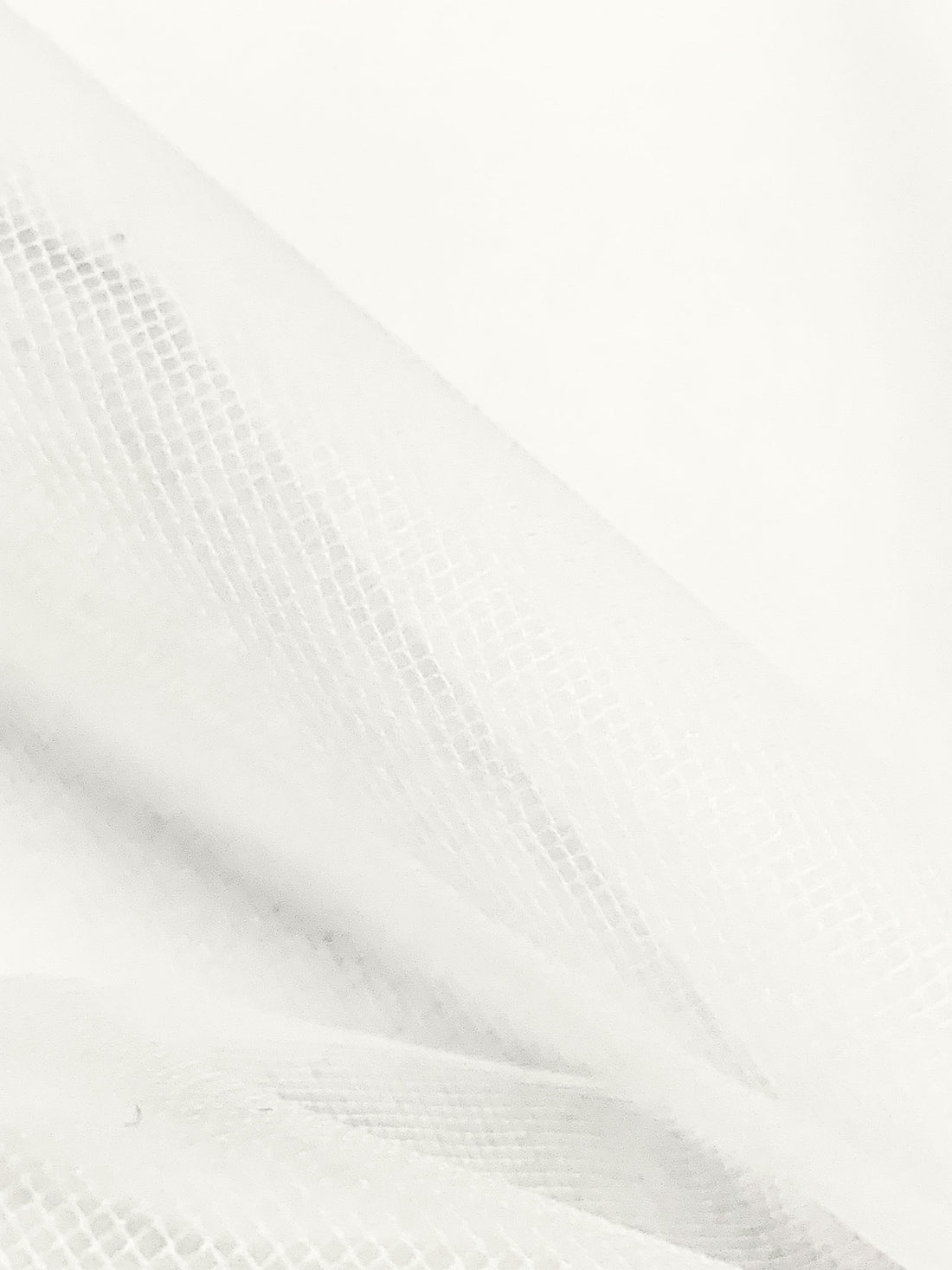 Eggshell White 100% Nylon Crinoline Netting 54W