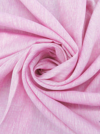 Orchid Pink/White 100% Linen Light-Weight Yarn-Dyed Chambray Linen 58W