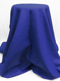 Royal Azure Blue 100% Linen Mid-Weight Woven 54W