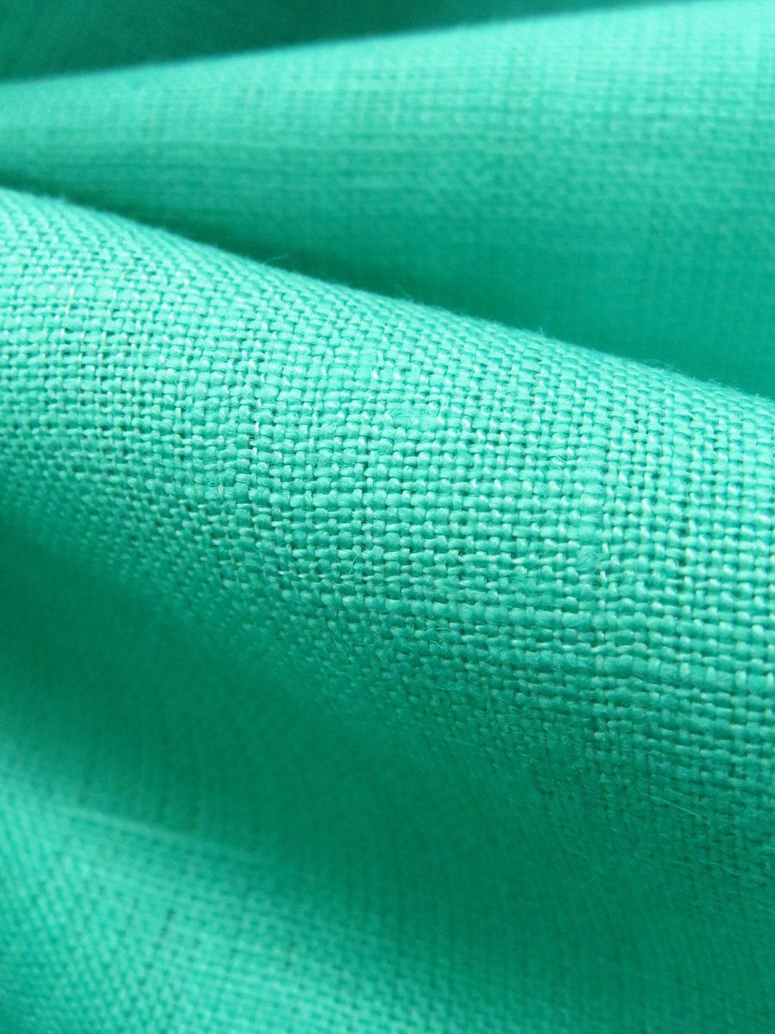 Light Sea Green 100% Linen Mid-Weight Woven 58W