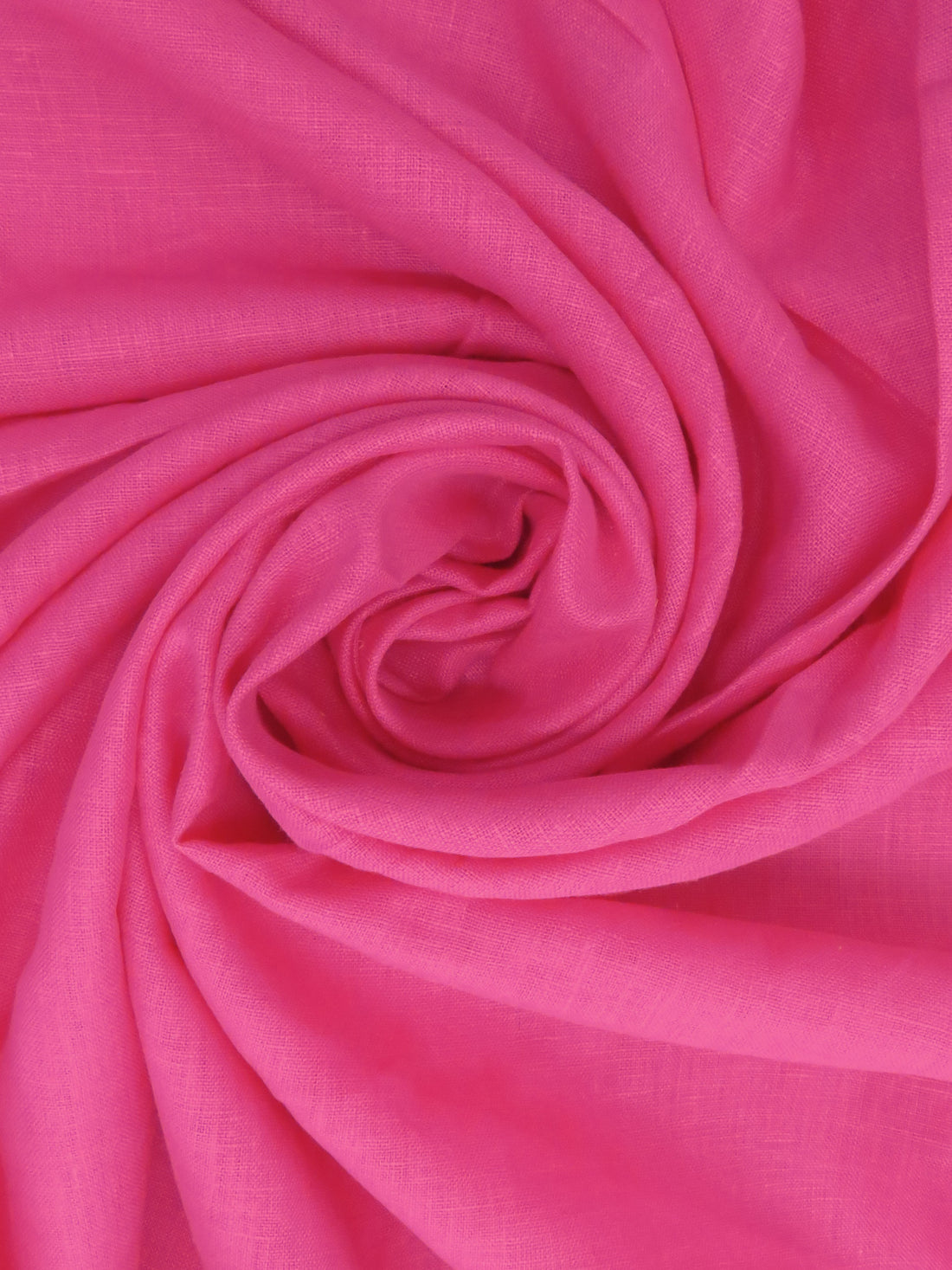 Watermelon Pink 100% Linen Mid-Weight Woven 58W