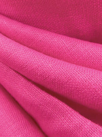 Watermelon Pink 100% Linen Mid-Weight Woven 58W