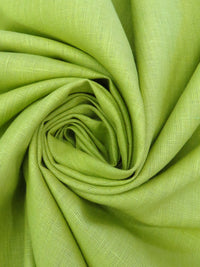 Green Apple 100% Linen Mid-Weight Woven 58W
