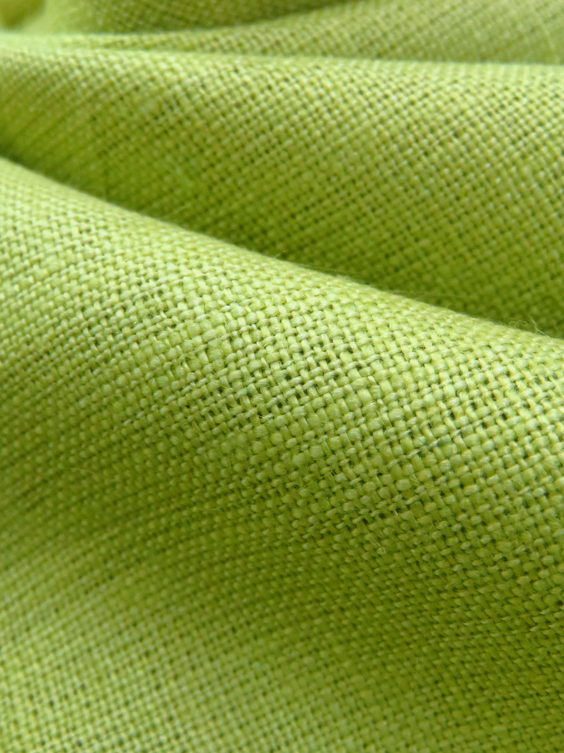 Green Apple 100% Linen Mid-Weight Woven 58W
