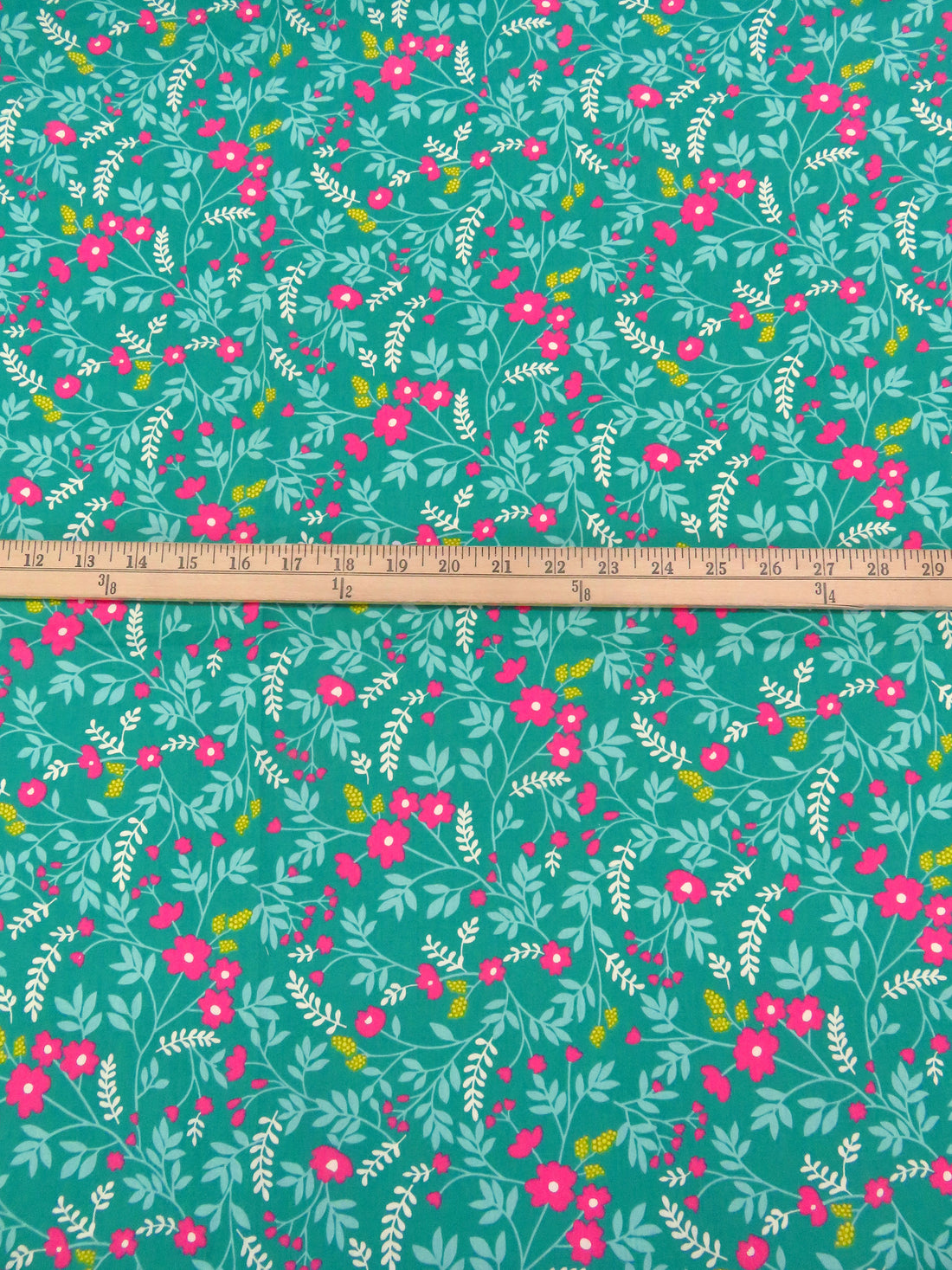 Aqua Green/Light Blue/French Rose/Multi 100% Cotton Floral Print Poplin Shirting 58W