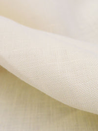 Cream 100% Linen Shirt-Weight Woven 59W