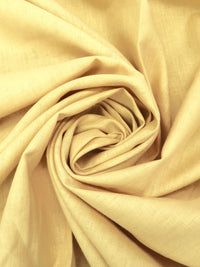 Jasmine Yellow 100% Linen Mid-Weight Woven 58W