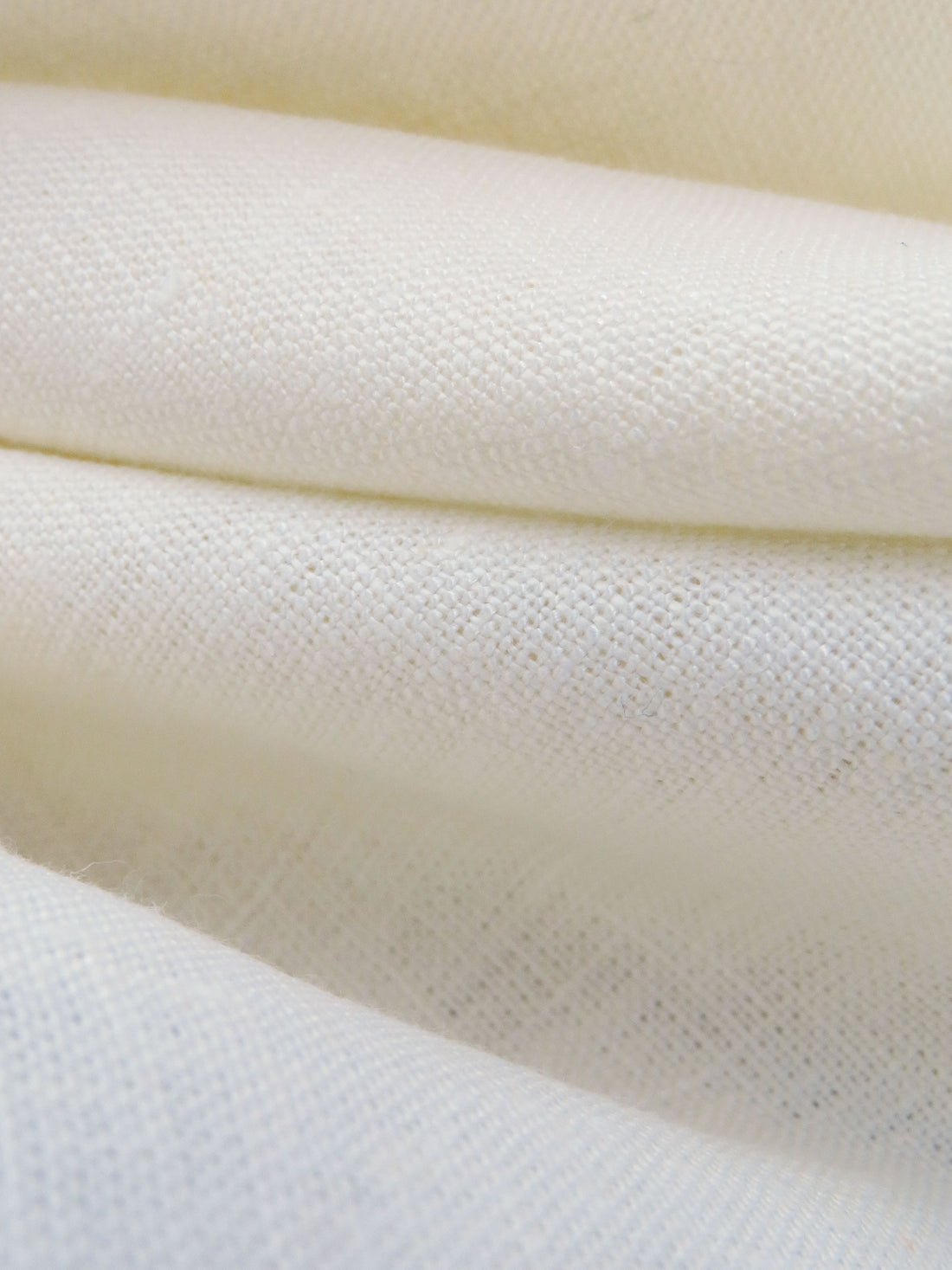 Antique White 100% Linen Mid-Weight Woven 56W