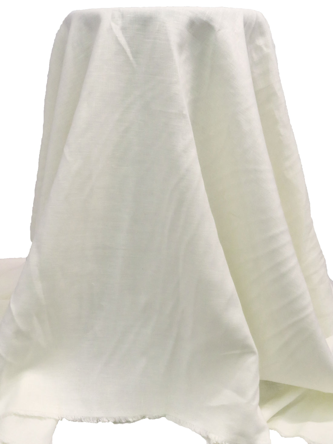 Antique White 100% Linen Mid-Weight Woven 56W