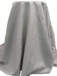 Pale Silver 100% Linen Mid-Weight Woven 58W