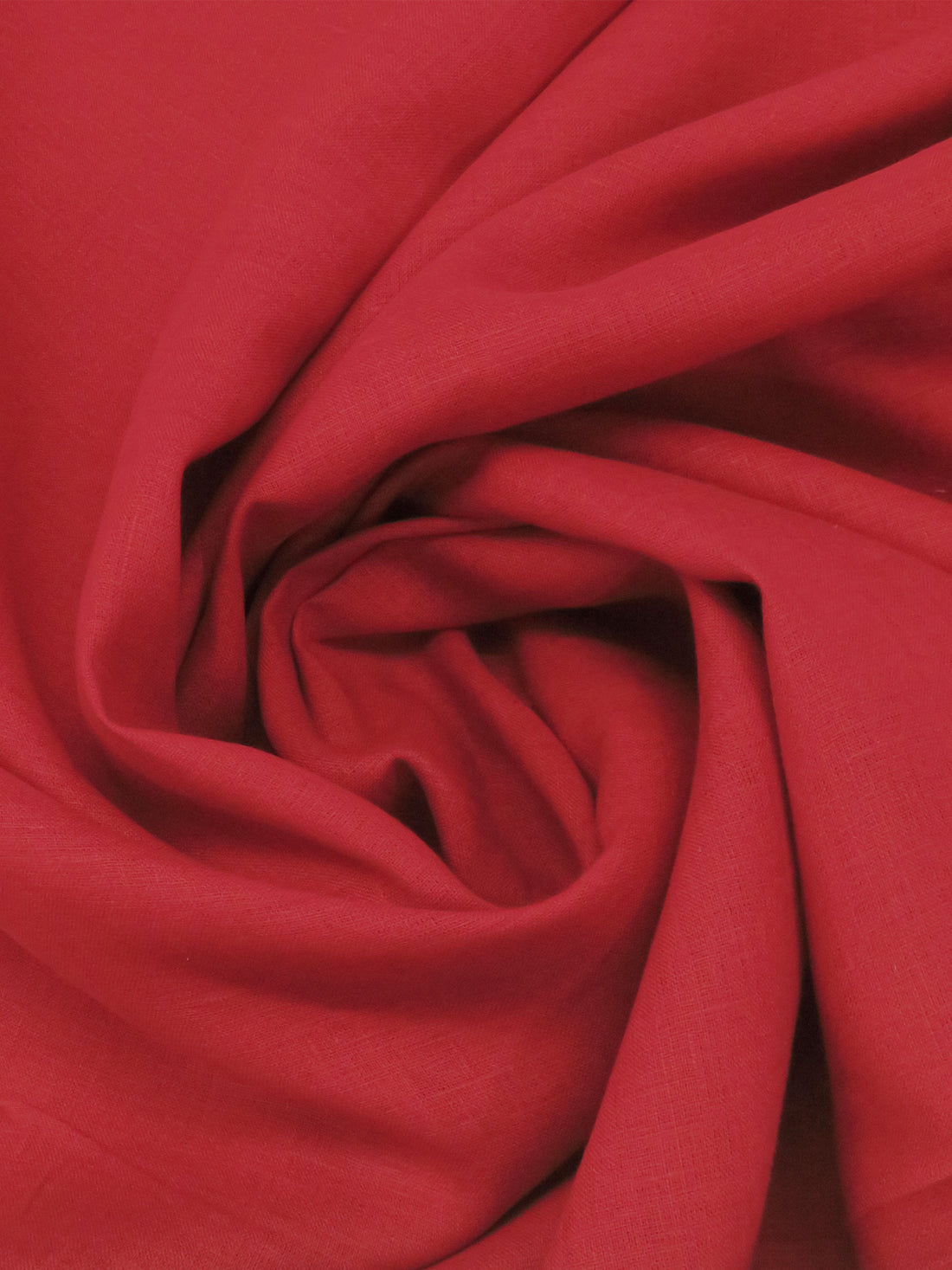 Imperial Red 100% Linen Shirt Weight Woven 56W