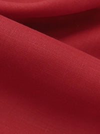 Imperial Red 100% Linen Shirt Weight Woven 56W