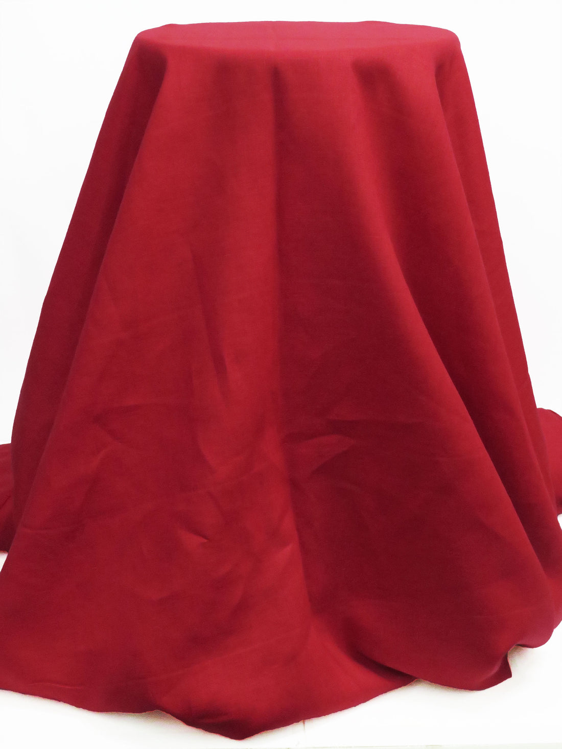 Imperial Red 100% Linen Shirt Weight Woven 56W