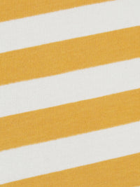 Goldenrod/White 100% Polyester Diagonal Stripe Sweater Knit 56W