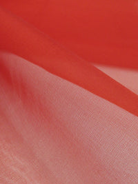 Bright Scarlet 100% Silk Organza 41W