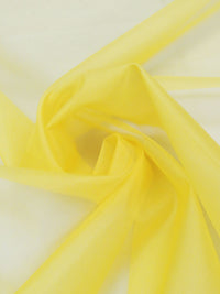 Canary Yellow 100% Silk Organza 42W