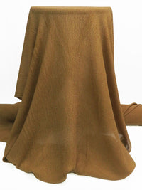 Bronze 100% Silk Puckered Stripe Chiffon 39W