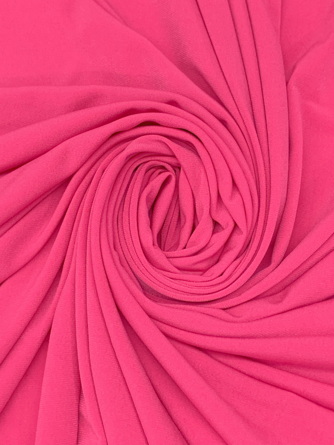 French Rose Pink Polyester/Lycra ITY Knit 56W