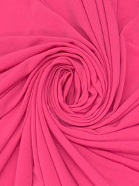 French Rose Pink Polyester/Lycra ITY Knit 56W