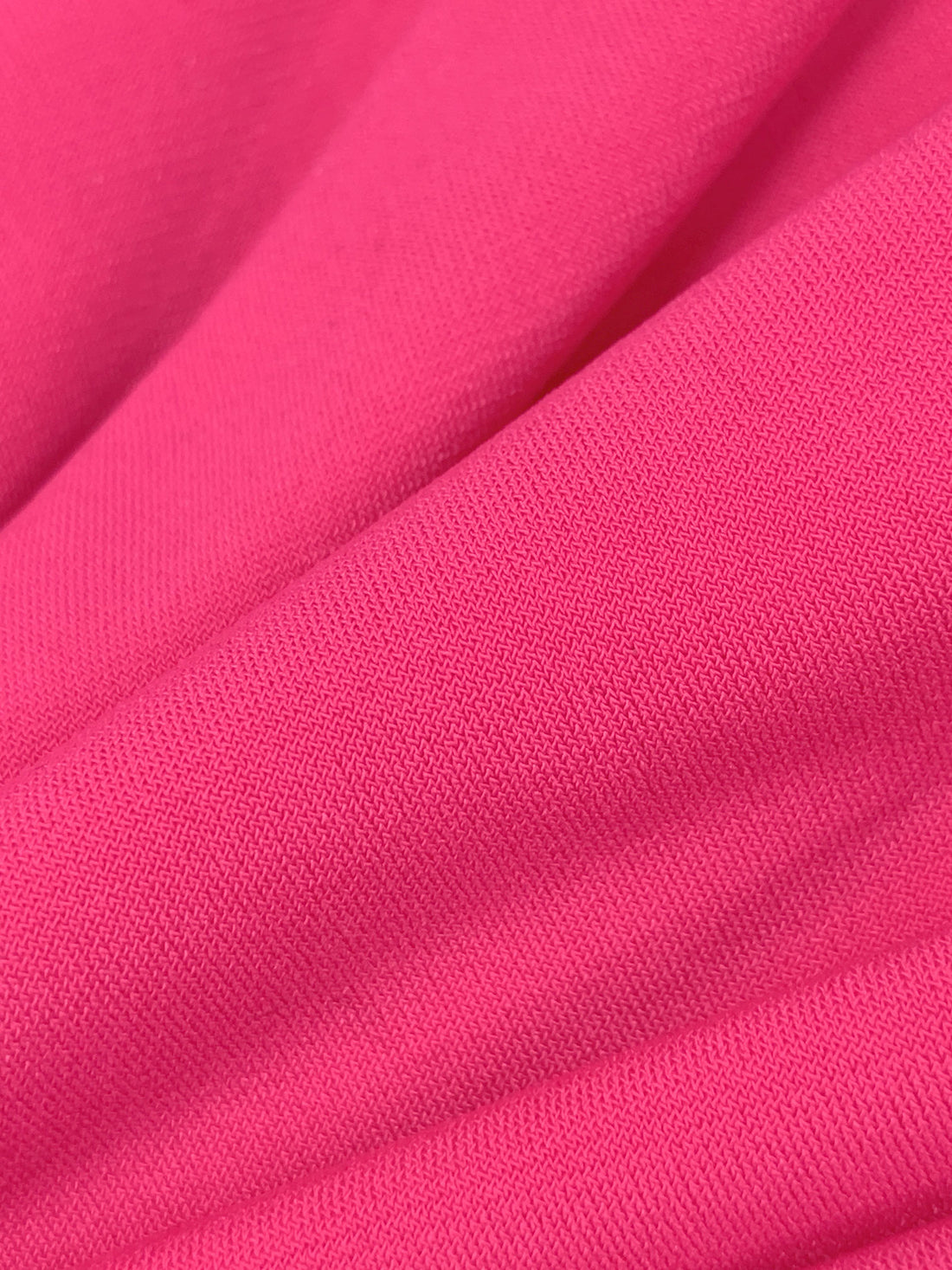 French Rose Pink Polyester/Lycra ITY Knit 56W