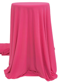 French Rose Pink Polyester/Lycra ITY Knit 56W