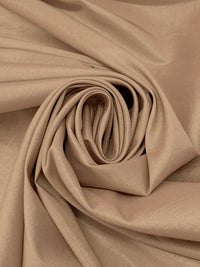 Earthy Tan Polyester/Lycra Stretch Taffeta - NY Designer - 54W