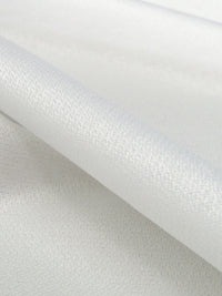 White Fusible Light-Medium Twill Weave Weft Interfacing 60W