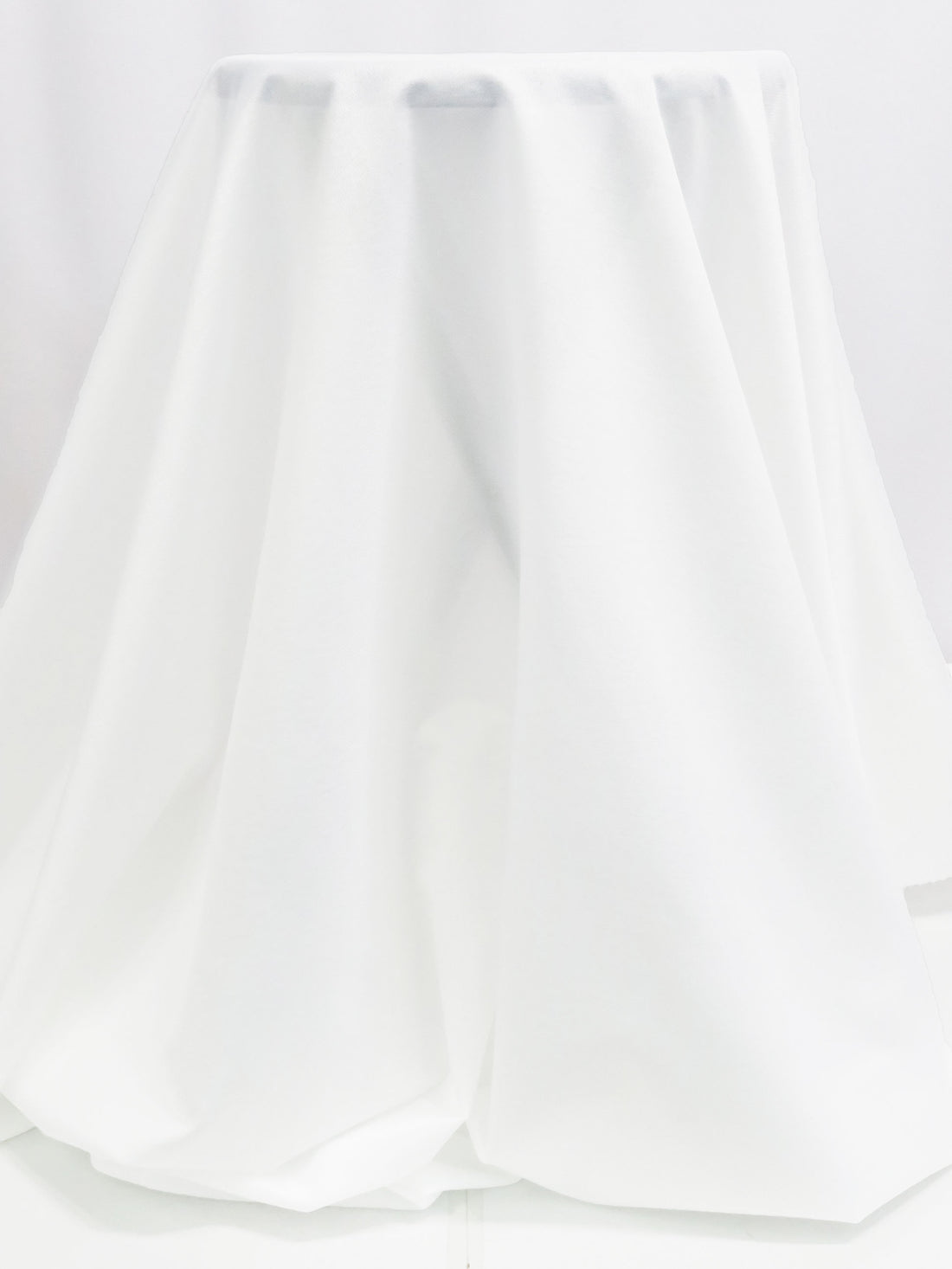 White Fusible Light-Medium Twill Weave Weft Interfacing 60W