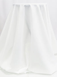 White Fusible Light-Medium Twill Weave Weft Interfacing 60W