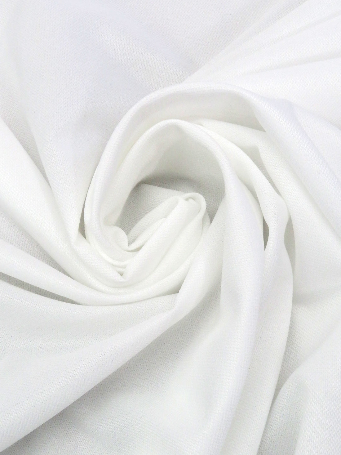 White Fusible Mid-Weight Twill Weave Weft Interfacing 59W