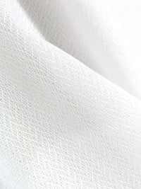 White Fusible Herringbone Weave Tricot Knit Interfacing 60W
