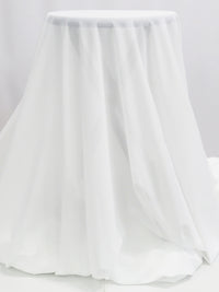 White Fusible Herringbone Weave Tricot Knit Interfacing 60W