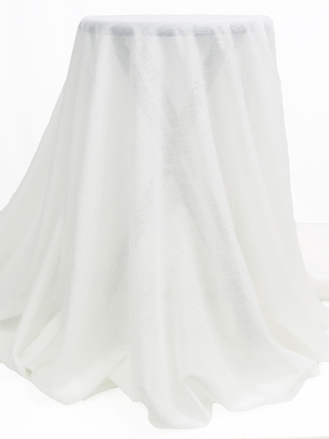 White Fusible Weft Woven Interfacing 60W