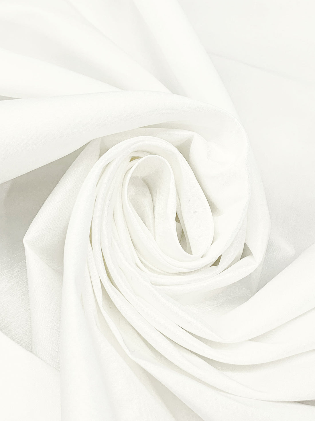 Penguin White Polyester/Lycra Stretch Taffeta - NY Designer - 58W