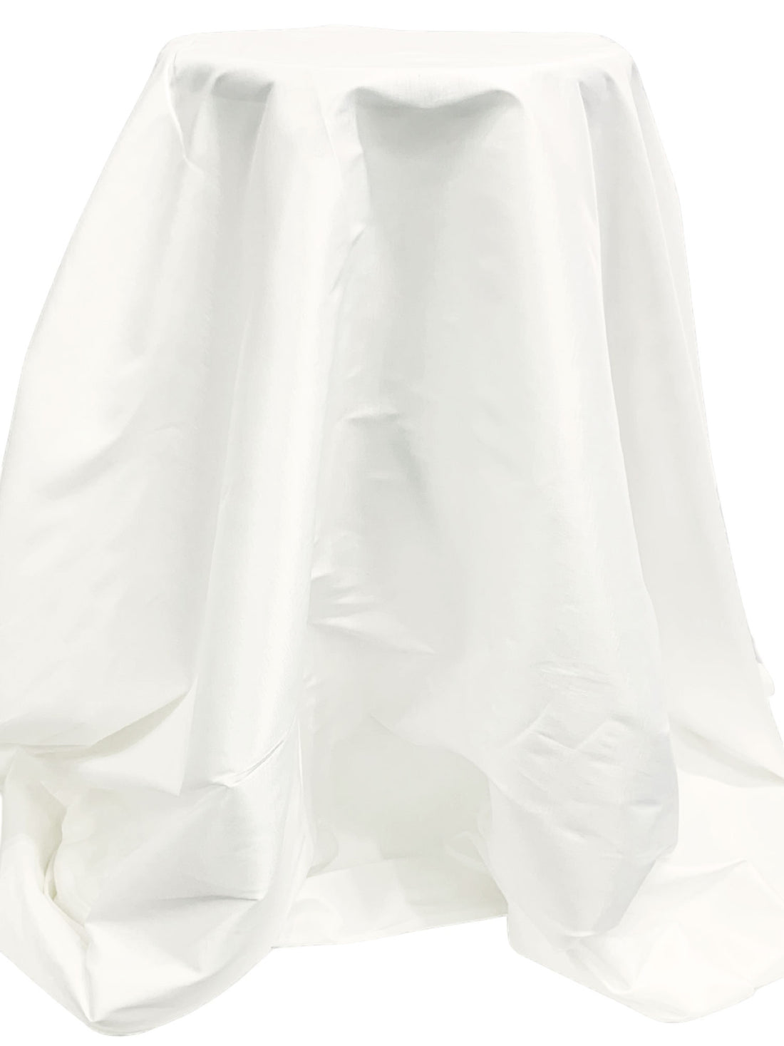 Penguin White Polyester/Lycra Stretch Taffeta - NY Designer - 58W