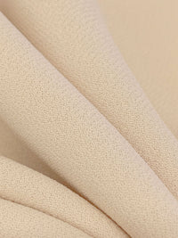 Soft Desert Sand 100% Polyester Crepe Mid-Weight Woven - NY Designer - 56W