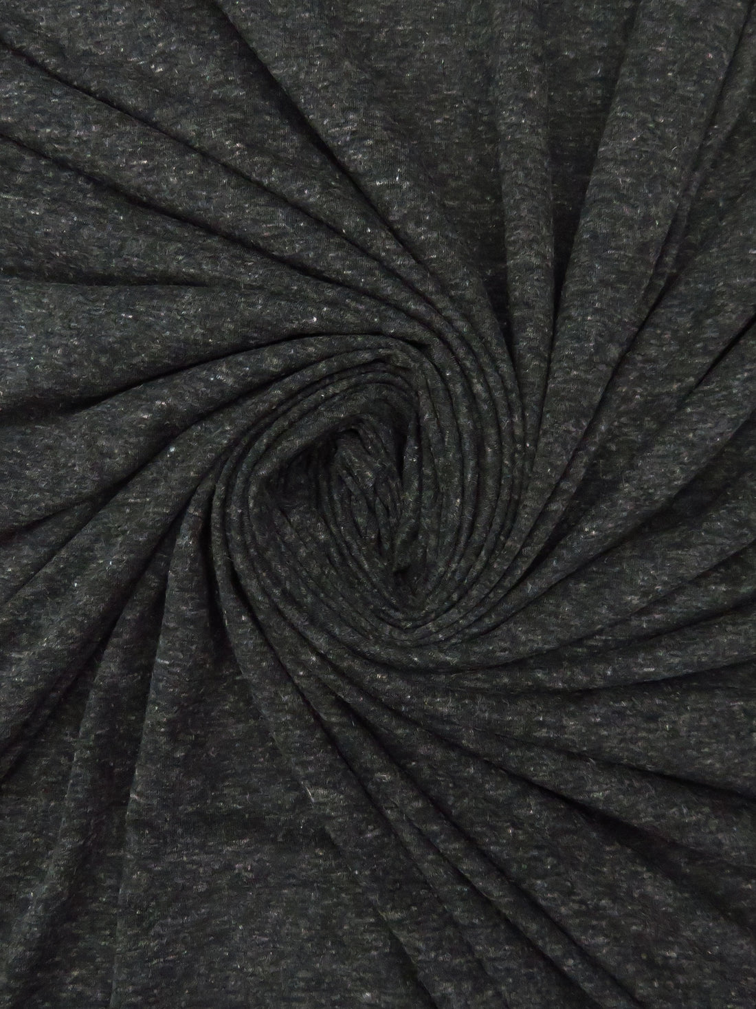 Charcoal/Cloud Gray Polyester/Lycra Heathered Tissue Jersey Knit - Dressed To Kill - 54W