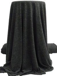 Charcoal/Cloud Gray Polyester/Lycra Heathered Tissue Jersey Knit - Dressed To Kill - 54W