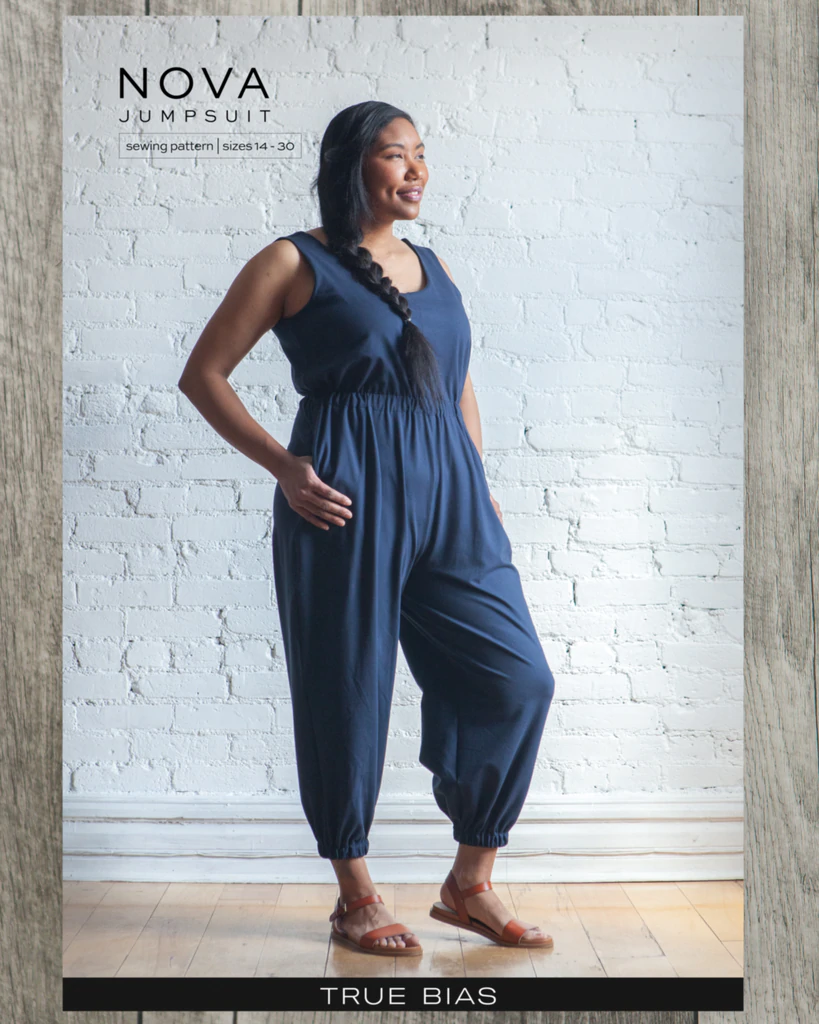 True Bias Nova Jumpsuit Sizes 14 30