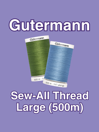 Gutermann Sew-all Thread - Large Spool (500m)
